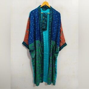 Kimono From Upcycled Silk Saris One size